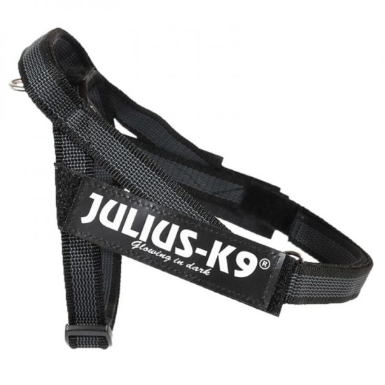 ZOOSHOP.ONLINE - Tiešsaistes Mājdzīvnieku Veikals - Шлейка Julius K9 IDC® Belt harness Grey M 49 - 67 см