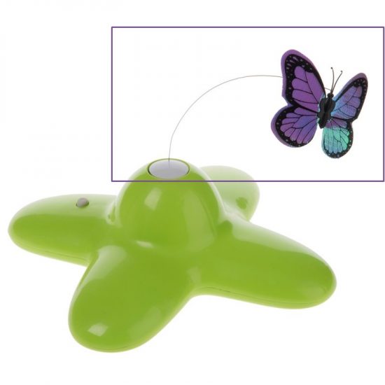 ZOOSHOP.ONLINE - Tiešsaistes Mājdzīvnieku Veikals - Игрушка для кошек Funny Butterfly - резервная бабочка 1шт.