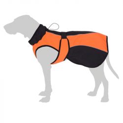 ZOOSHOP.ONLINE - Tiešsaistes Mājdzīvnieku Veikals - Smartpet Softshell-пальто для собак оранжевое длина спины от 40 до 70 cм