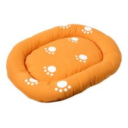 Овальная кроватка для кошек, оранжевая