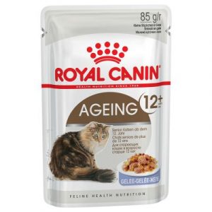 ZOOSHOP.ONLINE - mājdzīvnieku preces - Konservi kaķiem - Royal Canin Feline Ageing +12 (želejā), 85 gr