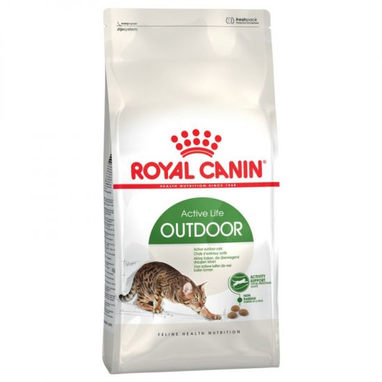 ZOOSHOP.ONLINE - Tiešsaistes Mājdzīvnieku Veikals - Royal Canin Outdoor 30 сухой корм для кошек 10 кг