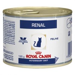 ZOOSHOP.ONLINE - Tiešsaistes Mājdzīvnieku Veikals - Royal Canin Veterinary Diet Feline Renal Huhn 195 g