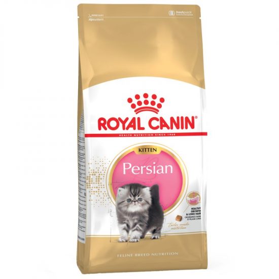ZOOSHOP.ONLINE - Tiešsaistes Mājdzīvnieku Veikals - Royal Canin Kitten Persian sausā kaķu barība 4 kg