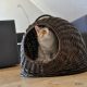 ZOOSHOP.ONLINE - Tiešsaistes Mājdzīvnieku Veikals - Плетеная корзинка для кошек XXL