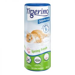 ZOOSHOP.ONLINE - Tiešsaistes Mājdzīvnieku Veikals - Dezodorants kaķu tualetēm Tigerino Spring fresh