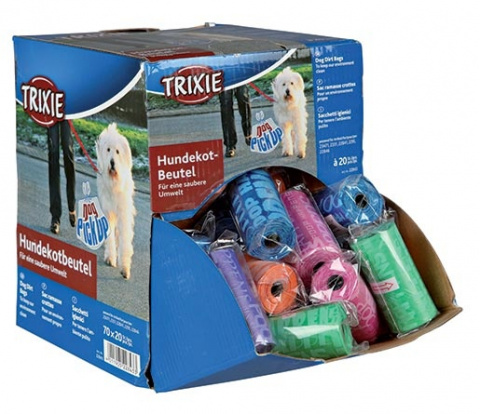 ZOOSHOP.ONLINE - Tiešsaistes Mājdzīvnieku Veikals - Maisiņi suņu ekskrementu savākšanai - TRIXIE Assortment Dog Dirt Bags, 1 x 20 gab.