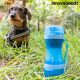 ZOOSHOP.ONLINE - Tiešsaistes Mājdzīvnieku Veikals - Suņa pudele 2 vienā ar ūdens un pārtikas tvertni