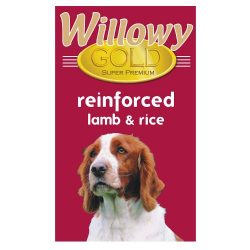 ZOOSHOP.ONLINE - Tiešsaistes Mājdzīvnieku Veikals - Sausā barība visu šķirņu suņiem Willowy Gold Dog Adult Reinforced Lamb & Rice 15 kg