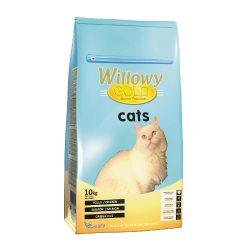 ZOOSHOP.ONLINE - Tiešsaistes Mājdzīvnieku Veikals - Sausā barība pieaugušiem kaķiem gaļas mikss Willowy Gold Cat Adult 10 kg