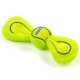 ZOOSHOP.ONLINE - Tiešsaistes Mājdzīvnieku Veikals - Neona dzeltena K-Nite Glowing suņu rotaļlieta ar fluorescējošām šuvēm un logotipu