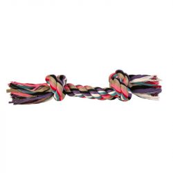 ZOOSHOP.ONLINE - Tiešsaistes Mājdzīvnieku Veikals - Trixie разноцветная игрушка для собак веревка 37 см 300 г