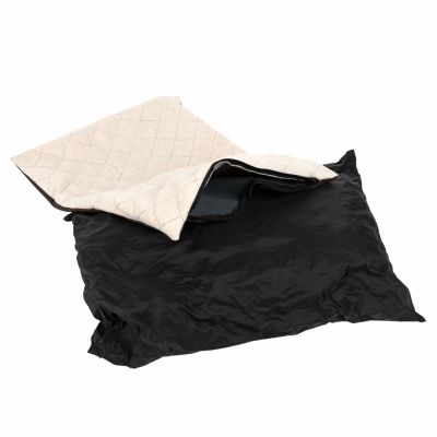 ZOOSHOP.ONLINE - Tiešsaistes Mājdzīvnieku Veikals - Кровать для собак из искусственной кожи и шерсти 100 x 70 x 28 см