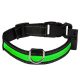 ZOOSHOP.ONLINE - Tiešsaistes Mājdzīvnieku Veikals - Eyenimal светящийся Led ошейник для собак Light Collar USB 45-55 см - зеленый