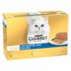 Gourmet Gold консервы для кошек паштет, (Кролик, Курица, Лосось, Почки) 85 г