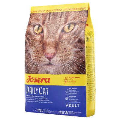 ZOOSHOP.ONLINE - Tiešsaistes Mājdzīvnieku Veikals - Josera DailyCat 10кг сухой корм для кошек
