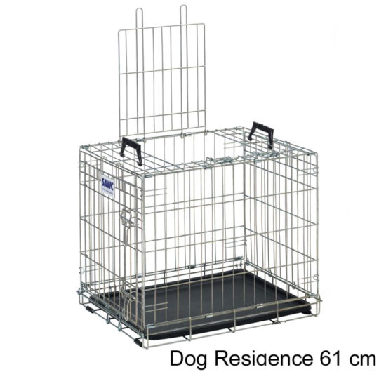ZOOSHOP.ONLINE - Tiešsaistes Mājdzīvnieku Veikals - Savic Dog Residence metāla būris suņiem 61 cm