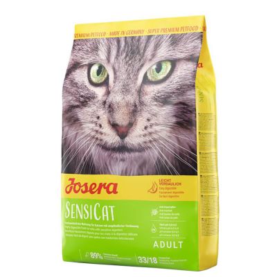 ZOOSHOP.ONLINE - Tiešsaistes Mājdzīvnieku Veikals - Josera Sensi Cat 10 кг сухой корм для кошек