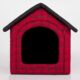 ZOOSHOP.ONLINE - Tiešsaistes Mājdzīvnieku Veikals - Текстильный домик для собаки Reedog Red Strips - XS
