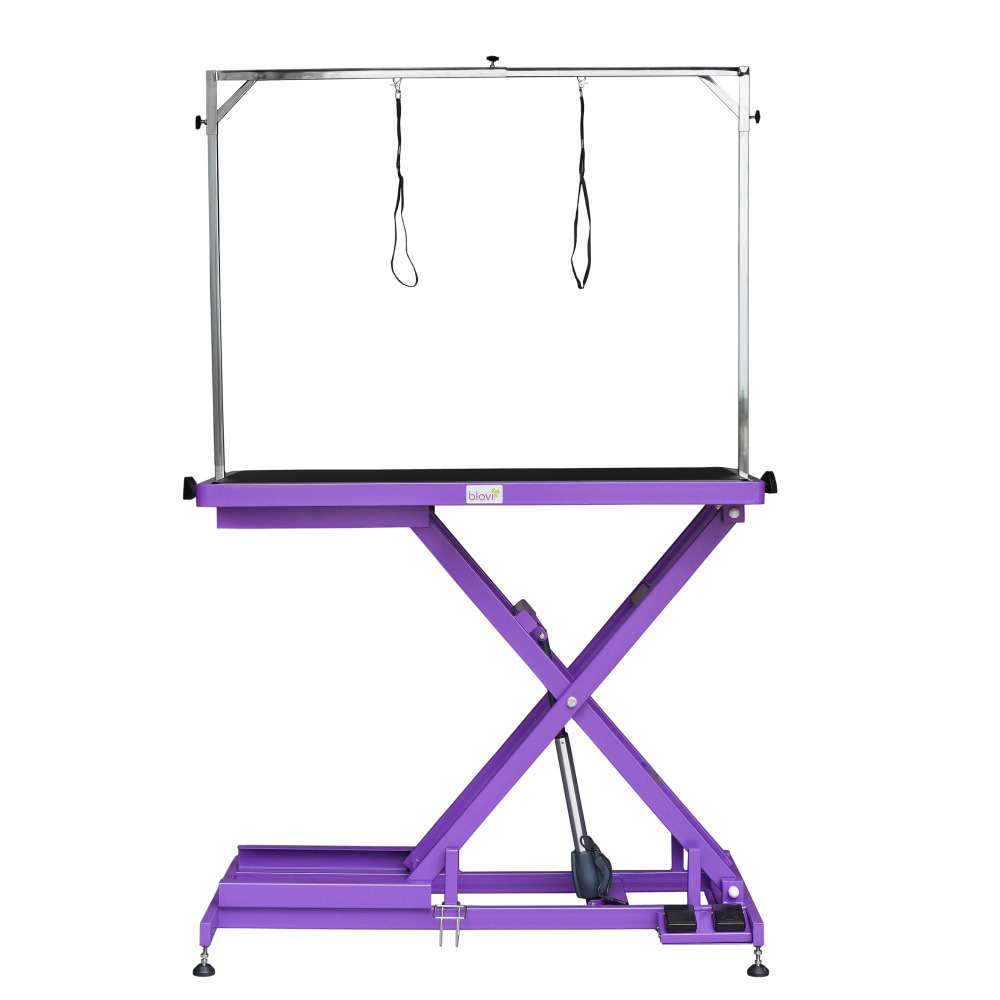 ZOOSHOP.ONLINE - Tiešsaistes Mājdzīvnieku Veikals - Gruminga galds Blovi Callisto Purple 125 x 65 cm
